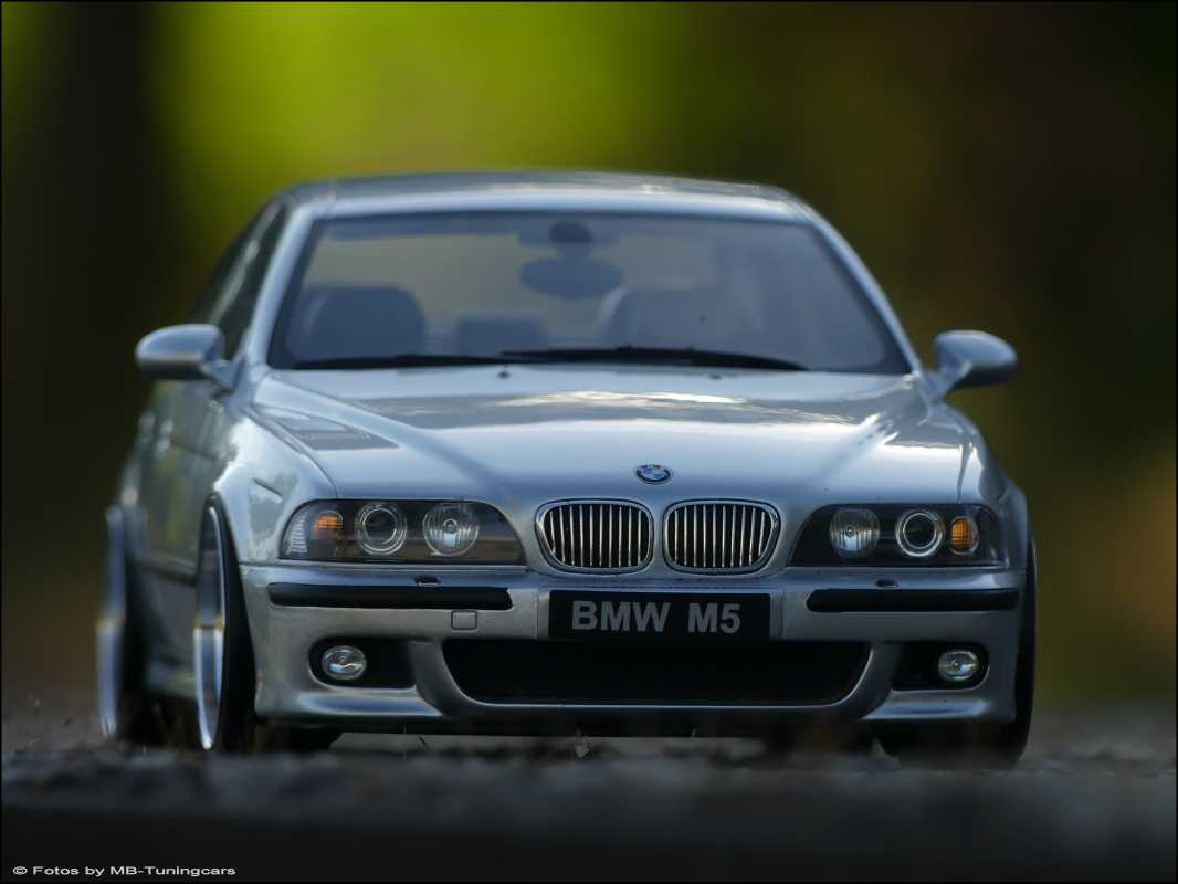 1:18 BMW E39 M5 Silber Edition